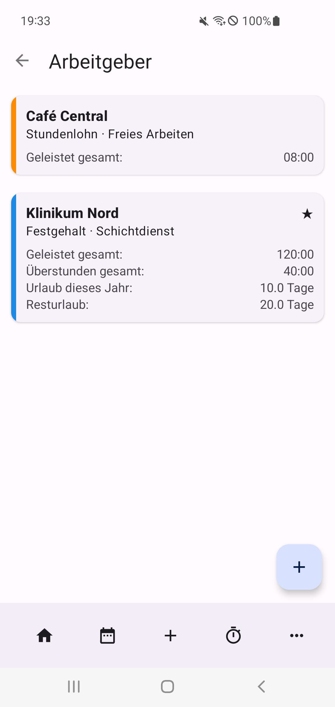 Arbeitgeber-Verwaltung