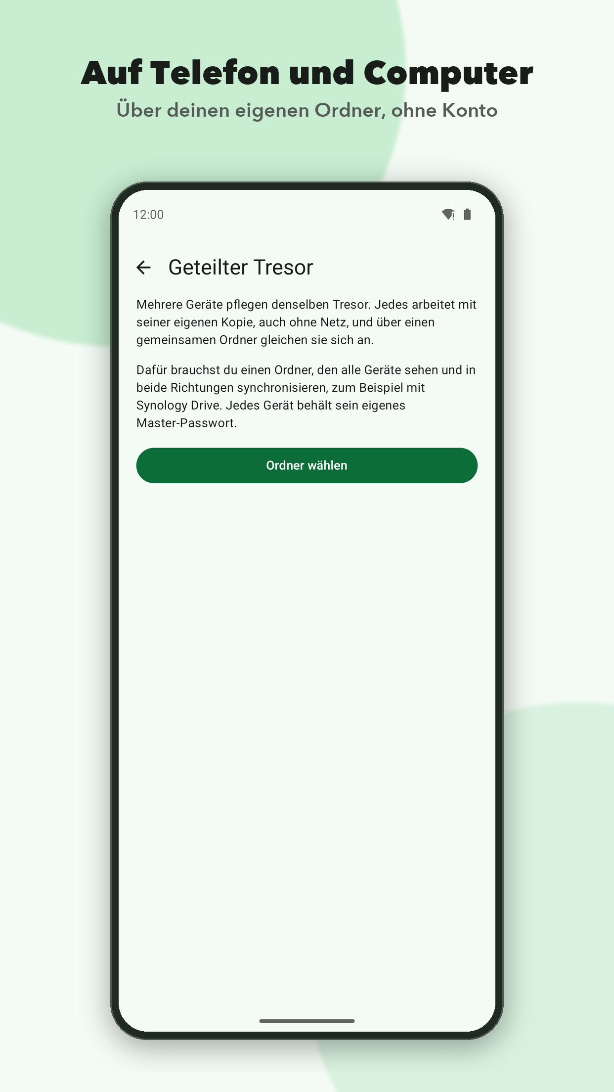 Geteilter Tresor