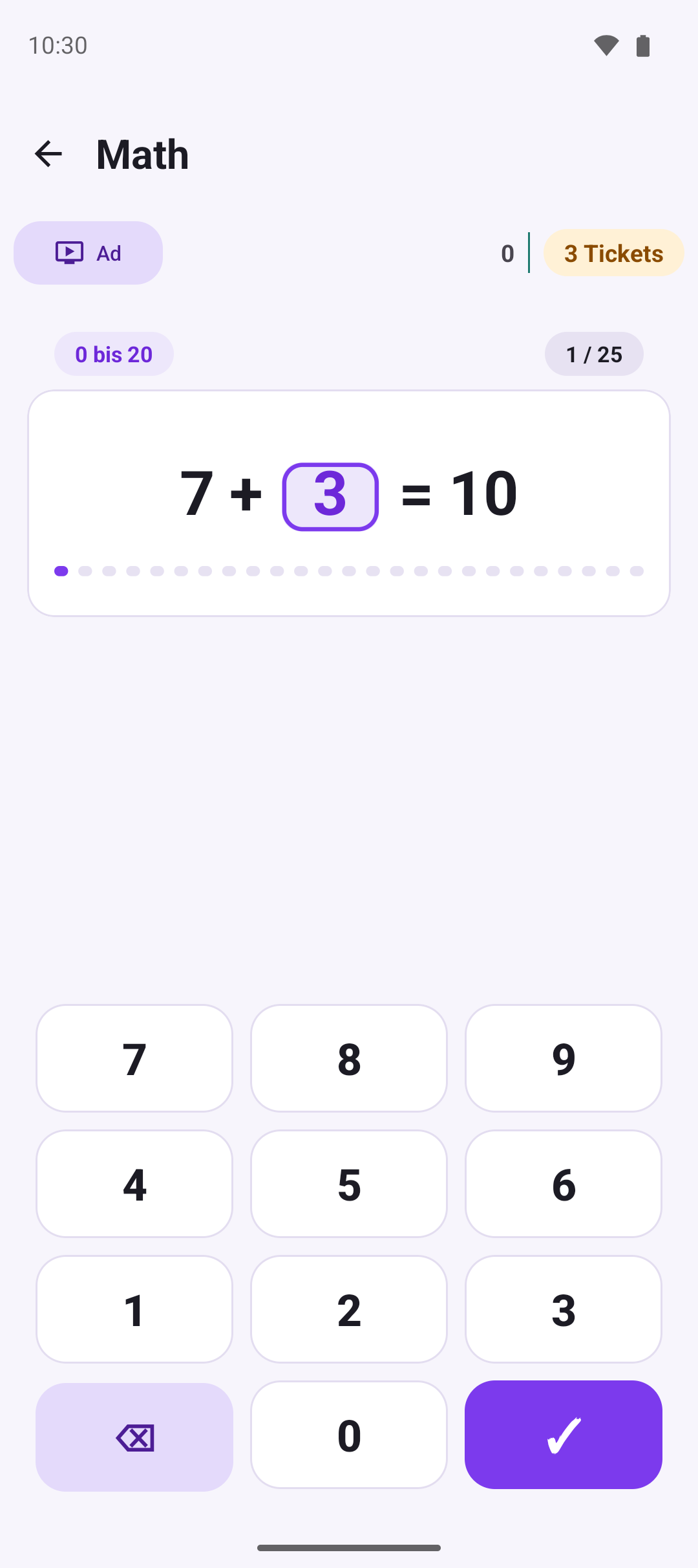 Math: answer typed right into the problem