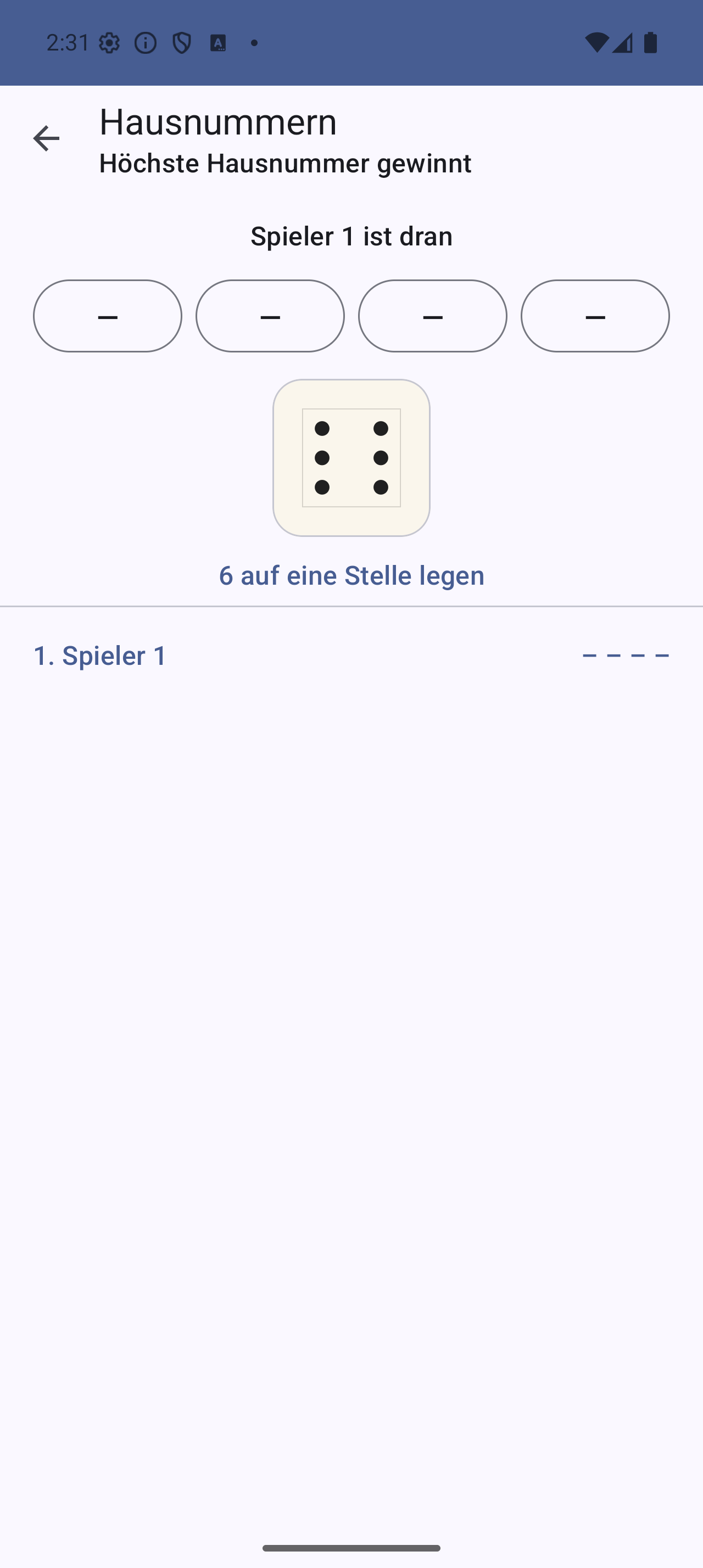 Hausnummern