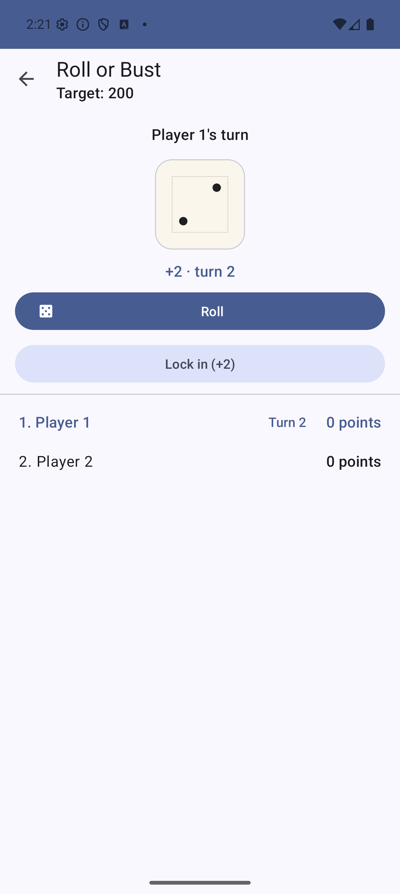 Roll or Bust