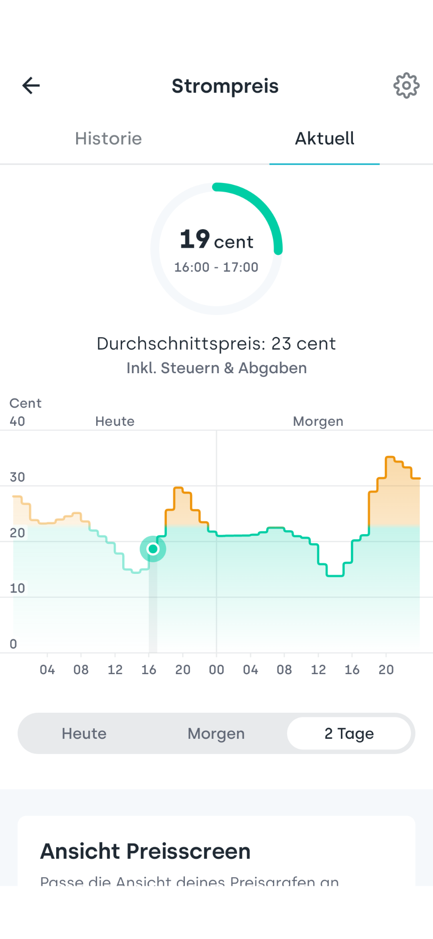 Bild - Tibber App